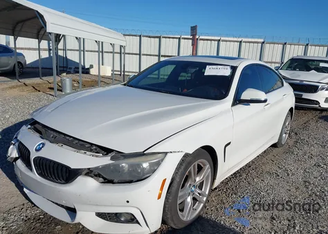 2018 BMW 430I Gran Coupe z USA, uszkodzony, nr VIN WBA4J1C55JBG75909